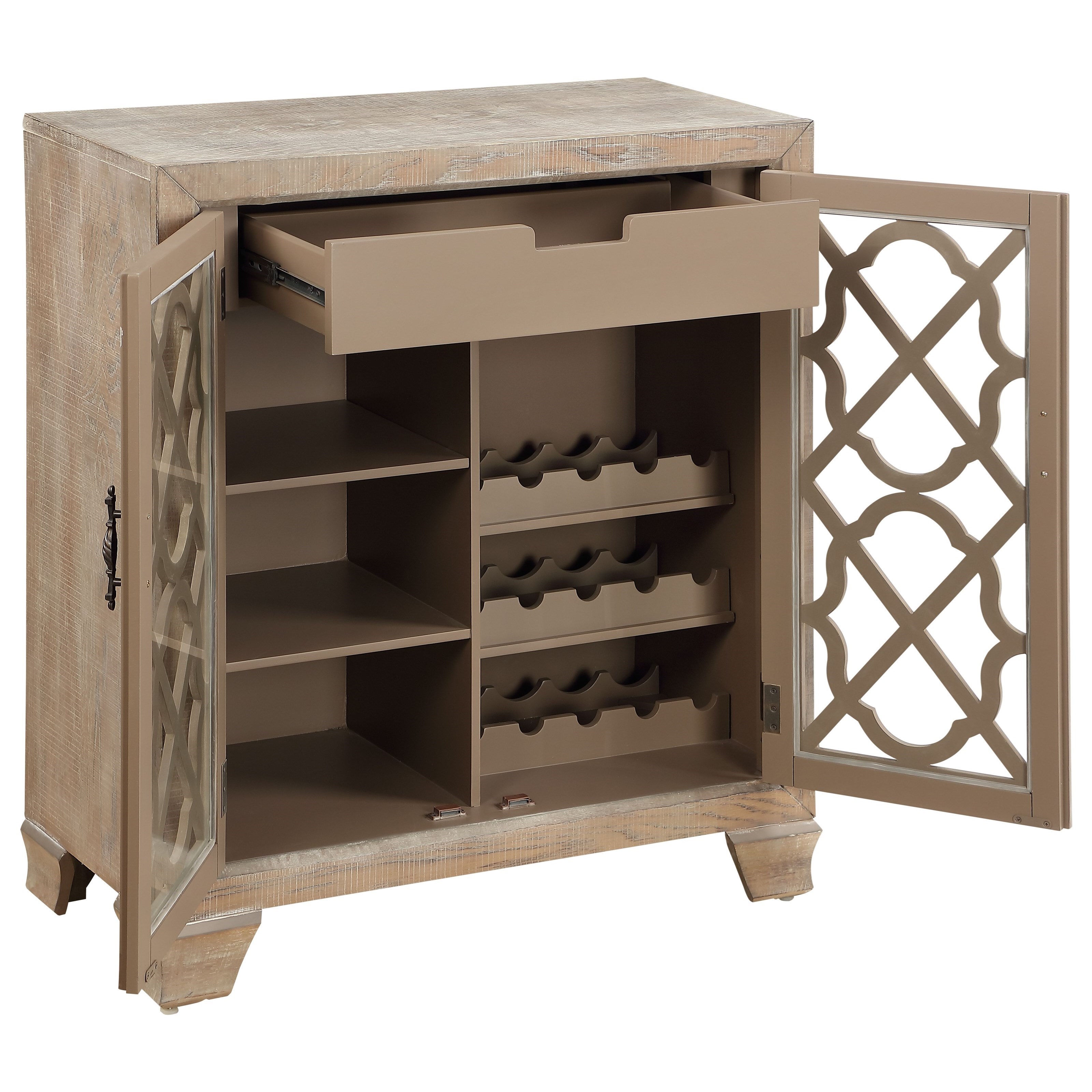Accent wine sale cabinet